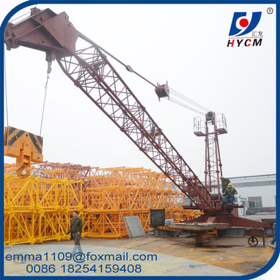 QD60 6 тонн Деррик Луффинг Крейн 24 м Бум 220 В 60 Гц 3-фаза с Трансфермором