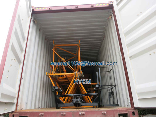 QTZ50(5010) Кран башни с головой кошки 4 тонны с двойным поводом для экспорта