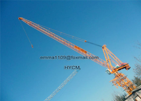 D5020 Jib Tower Crane Luffing Type 50m Boom 2.0t Спецификация конечной нагрузки
