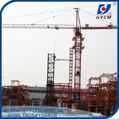 6t QTZ6012 самостоятельное восхождение Topkit башенный кран 60mts бум с башенной головой
