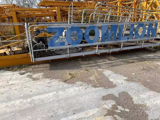 Применить Zoomlion 6012 использованный башенный кран с 2,8 м блок мачты секции и 6T максимальной нагрузки