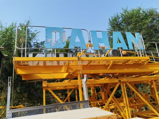 Небольшой 5-тонный QTZ63 Ремонтированный башенный кран 50м Jib и 1,3т Верхняя нагрузка Модель 5013