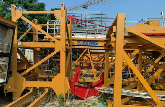 Погрузка 10 тонн Погрузка 7020 Подержанный башенный кран с свободной высотой 60 метров