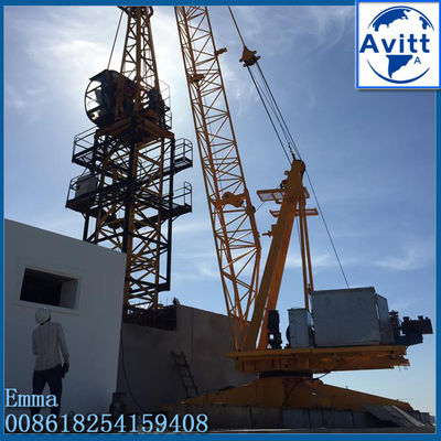 3t QD30 Derrick Cranes с 15m Boom Length Top Slewing Type Tower Crane (Кран с высотой бума 15 м)