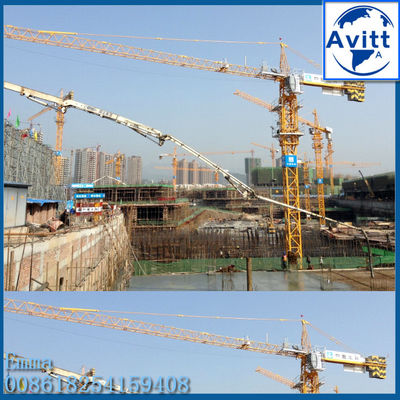 10 т TC5525 Топкит Башенный кран 182ft Бум 55 метров CIF Катарская цена