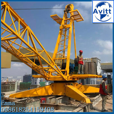 QD80 Derrick Crane 8тонный грузоподъемный строительный материал без мачты
