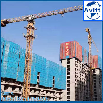 QTZ125 10т Потайнская технология Башня крана 65м Рабочая рука